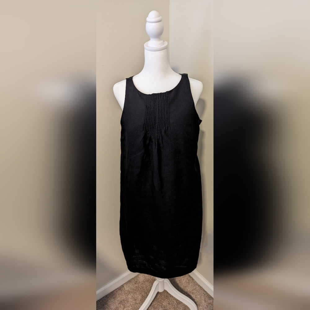 Vineyard Vines Linen Pintuck Shift Dress